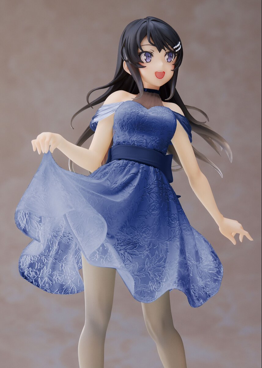 Coreful Figure Rascal Does Not Dream of Bunny Girl Senpai Mai Sakurajima:  Clear Dress Ver. Renewal Edition