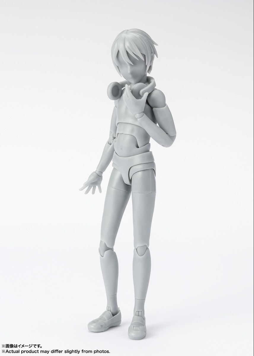 S.H.Figuarts Body-kun Sports Edition DX Set: Gray Color Ver.