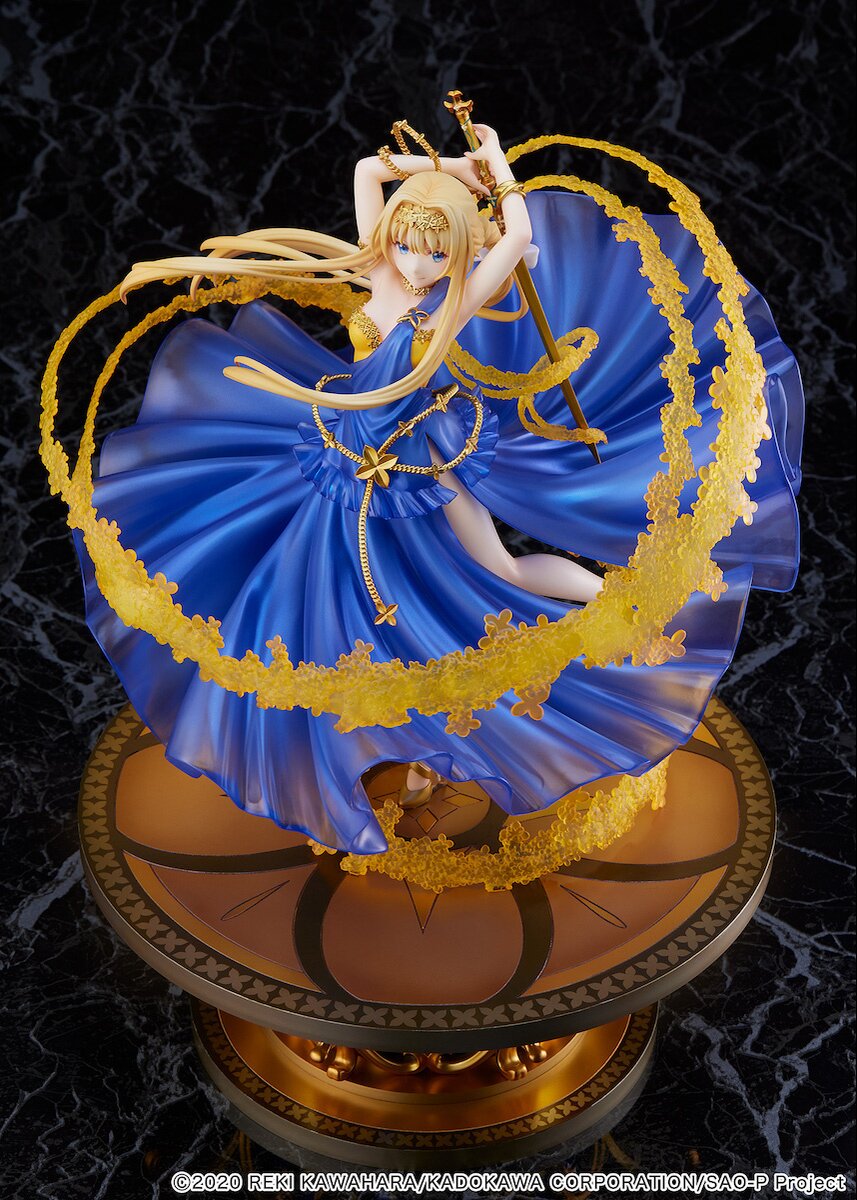 Sword Art Online Alice & Asuna: Crystal Dress Ver. 1/7 Scale Figure Set w/  Bonus Rotational Pedestal: eStream - Tokyo Otaku Mode (TOM)