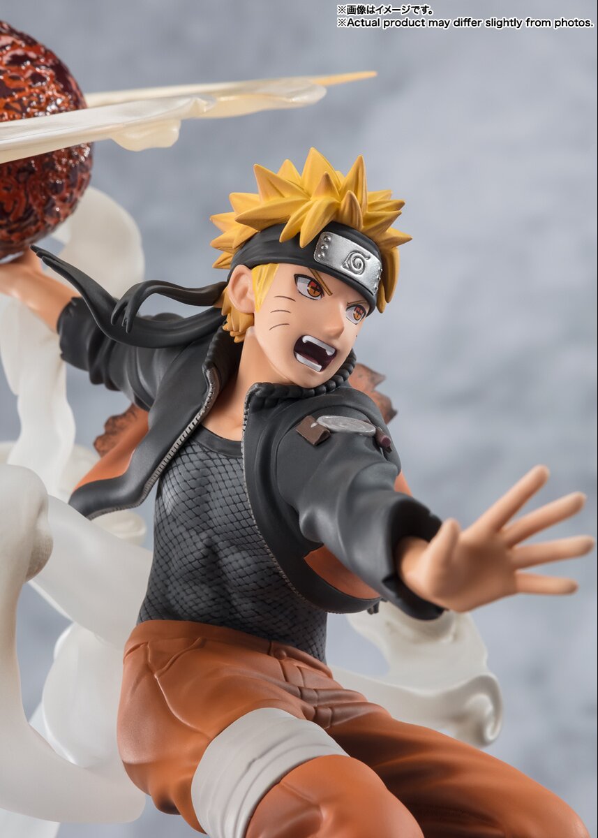 Bandai Anime Heroes Naruto Action Figure Naruto Uzumaki Final Battle | 17cm  Naruto Figure with Extra Hands and Accessories | Naruto Shippuden Anime