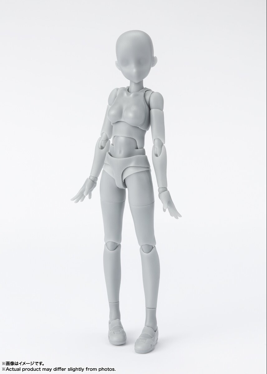 S.H.Figuarts Body-chan -School Life- Edition DX SET (Gray Color Ver.) -  Tokyo Otaku Mode (TOM)