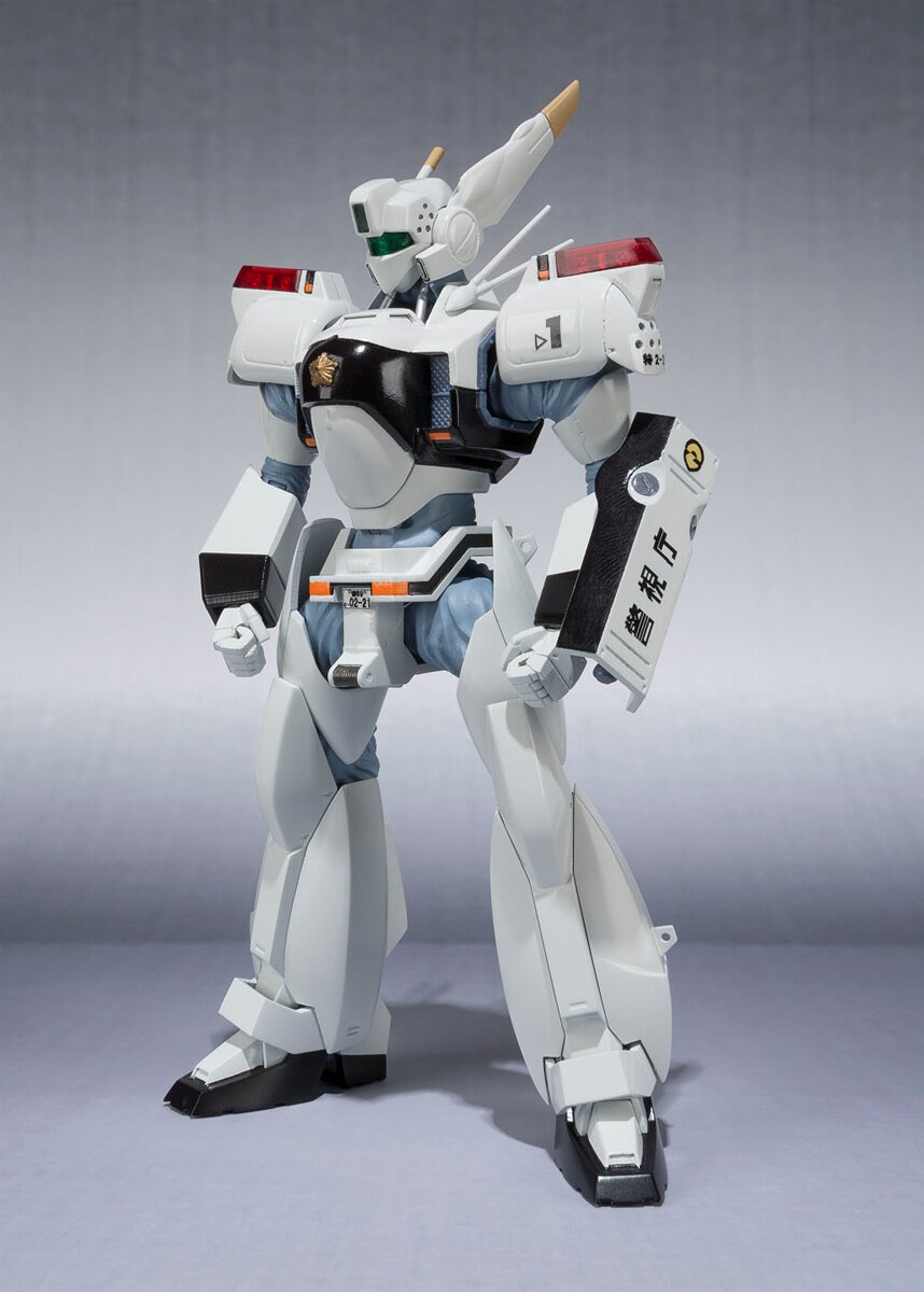 Robot Spirits Bandai Patlabor Saturn: Action Figure Da Collezione In PVC Alta 13 Cm. Prodotto Ufficiale Giapponese Con Accessori.
