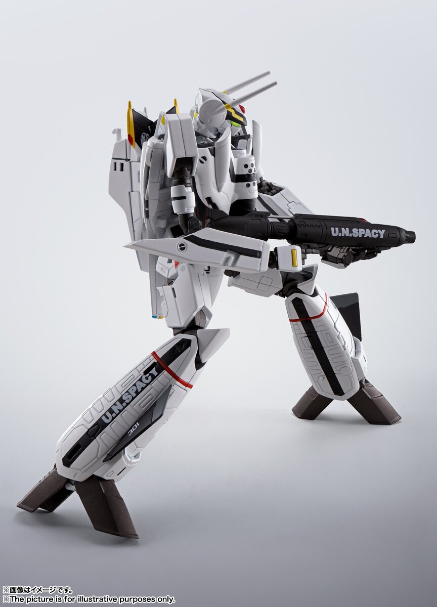 Hi-Metal R Macross Zero VF-0S Phoenix (Roy Focker Use): Bandai 36