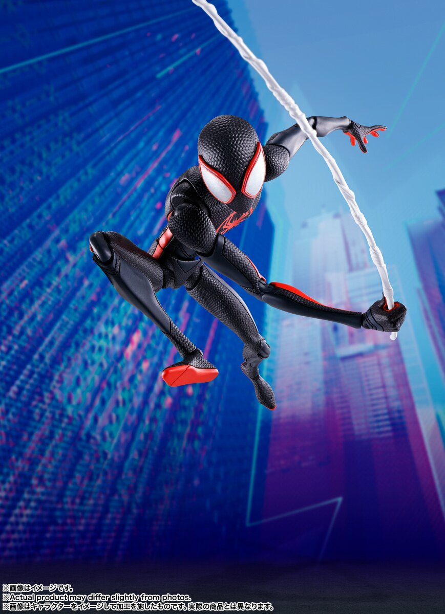 MARVEL SPIDER-MAN MILES MORALES フィギュア S.H.Figuarts Spider-Man Miles Morales Spider-Man Across the