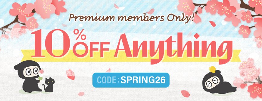 Premium 10% OFF Coupon