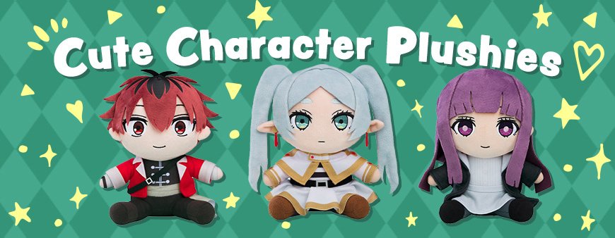 Cute Character Plushies