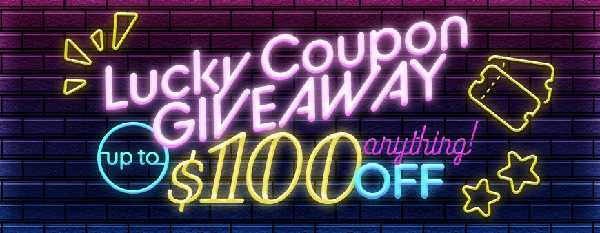 Lucky Coupon Giveaway