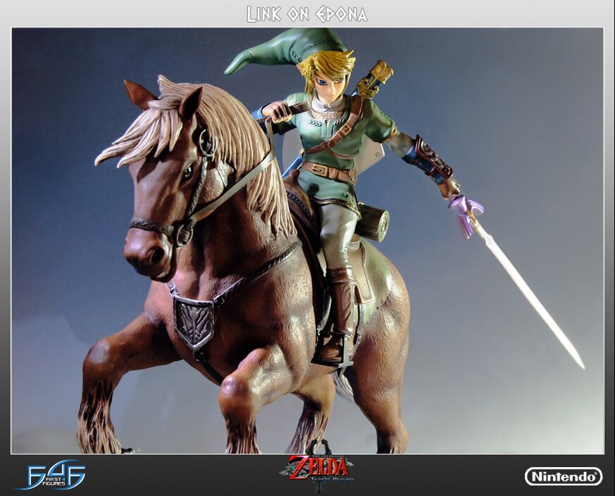 Link on Epona: First 4 Figures - Tokyo Otaku Mode (TOM)