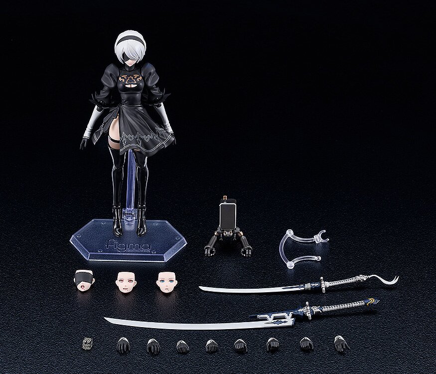 figma NieR: Automata Ver 1.1a 2B (YoRHa No.2 Type B): MAX FACTORY