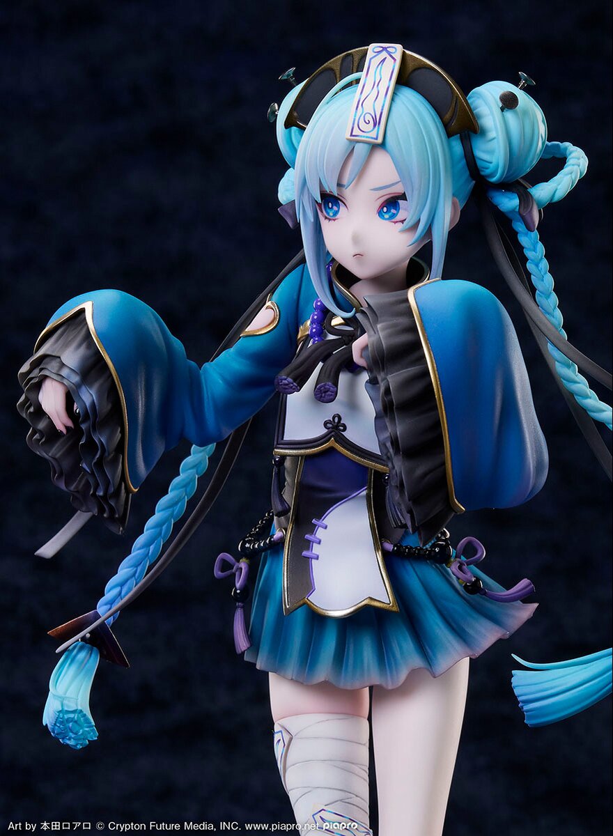 アイドル JITO 2025 VER. (BLUE) JICHOI Hatsune Miku: Jiangshi Ver. 1/7 Scale Figure - Tokyo Otaku Mode (TOM)