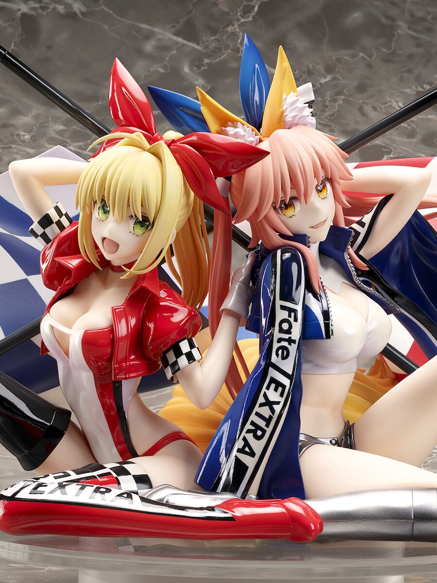 Fate/Extra Nero Claudius & Tamamo no Mae: Type-Moon Racing Ver. 1/7 Scale  Figure