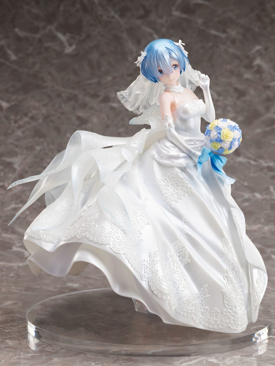 ReZero Starting Life in Another World Rem Wedding Dress 1/7 Scale