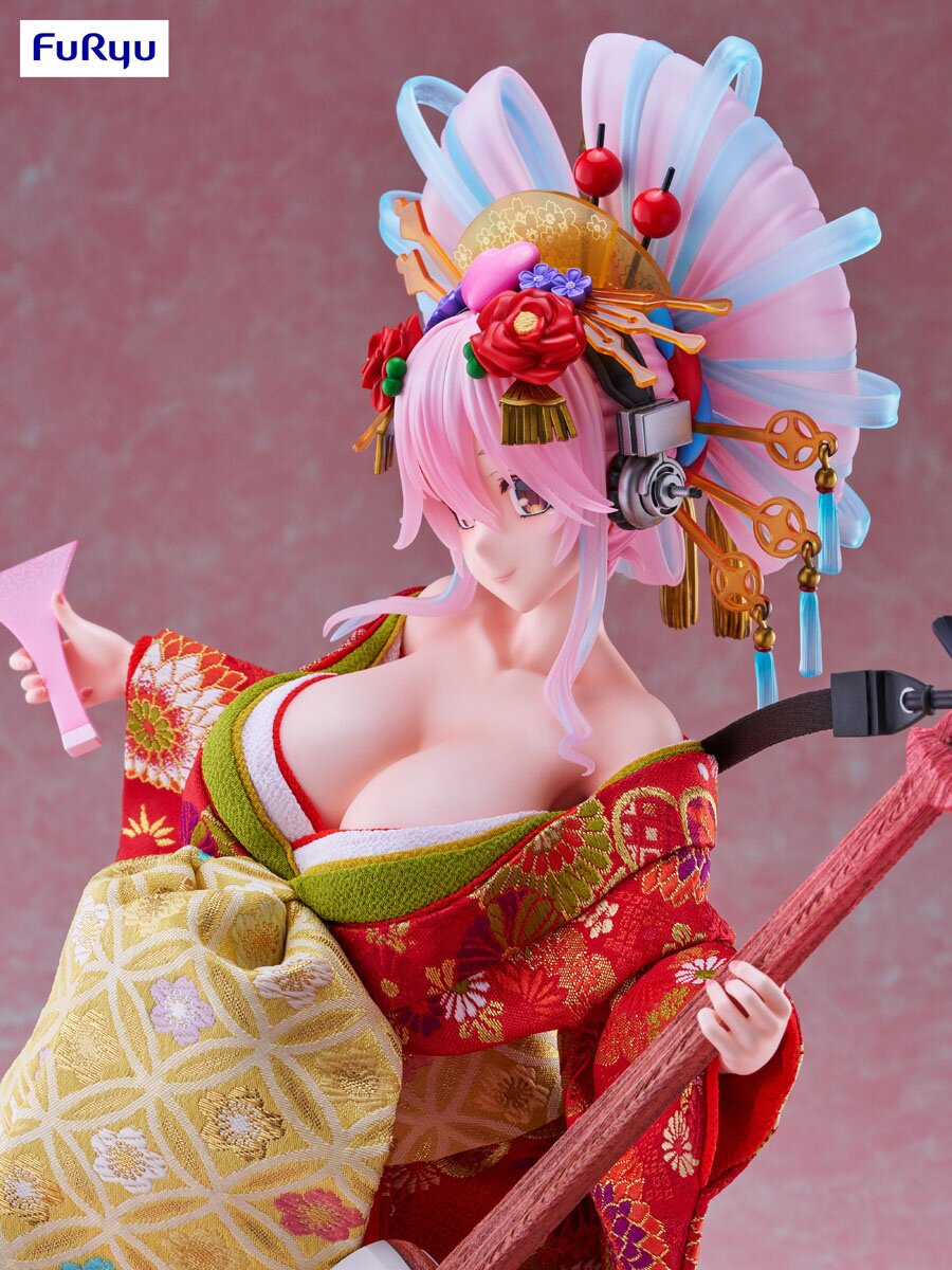 SUPER SONICO フィギュア Super Sonico -Japanese Doll- 1/4 Scale Figure: F:NEX 11% OFF