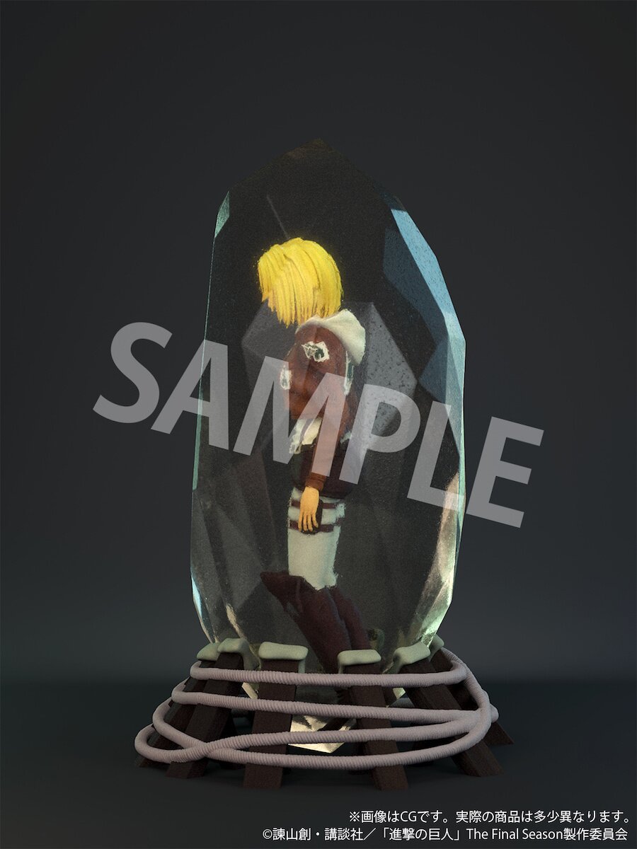 Attack on Titan Annie Leonhart: Crystal Ver. Full Color 3D Crystal