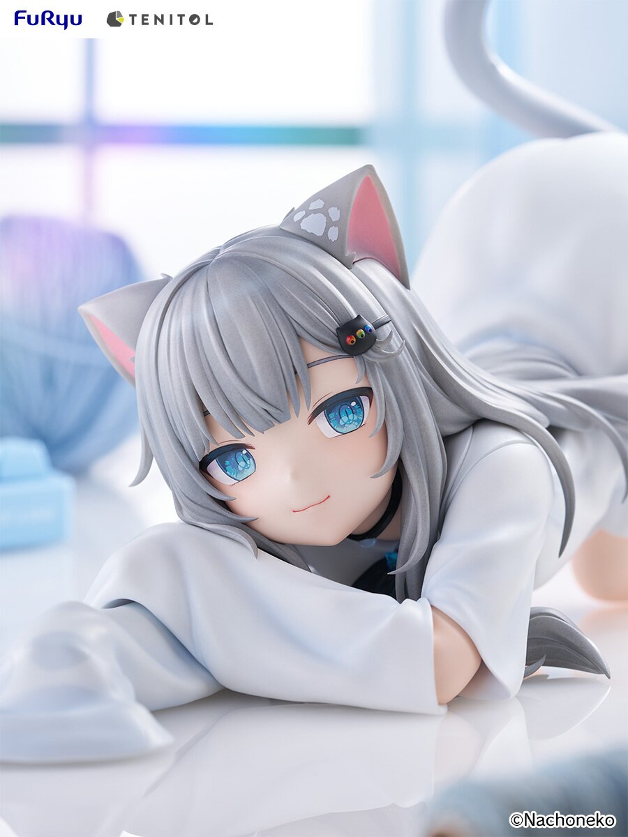 TENITOL Nachoneko Big Noodle Stopper Non-Scale Figure - Tokyo