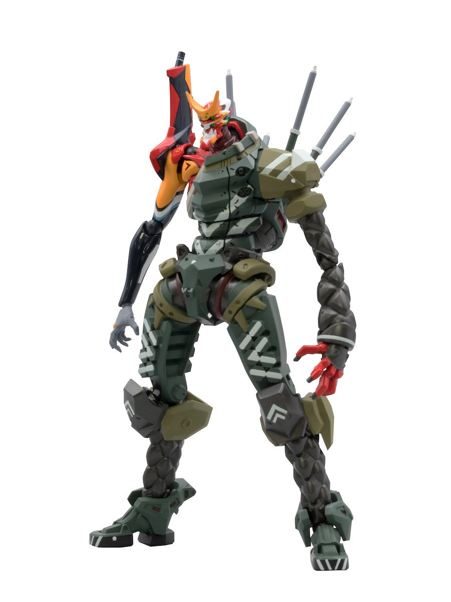 Revoltech Eva O2 Revoltech Evangelion Evolution Evangelion New EVA-02 Alpha: KAIYODO ...