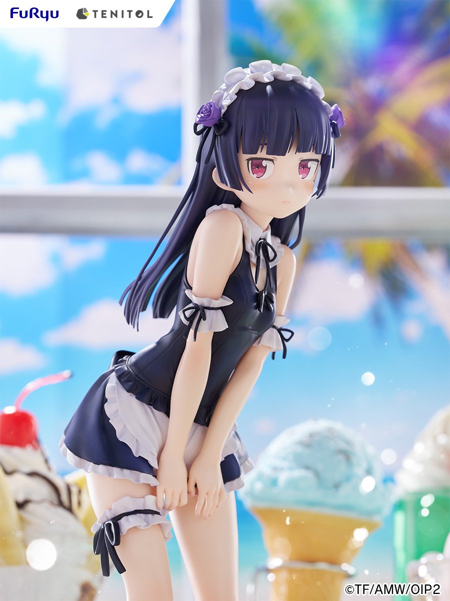 TENITOL TALL Oreimo Kuroneko: Swimsuits Maid Ver.: Furyu - Tokyo