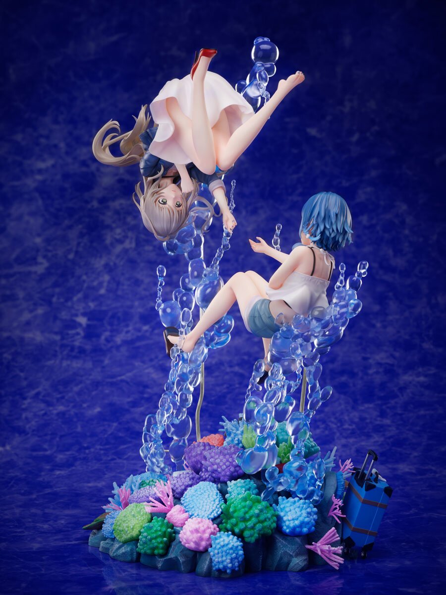 Aquatope Of White Sand Kukuru Misakino And Fuka Miyazawa 17 Scale Figure