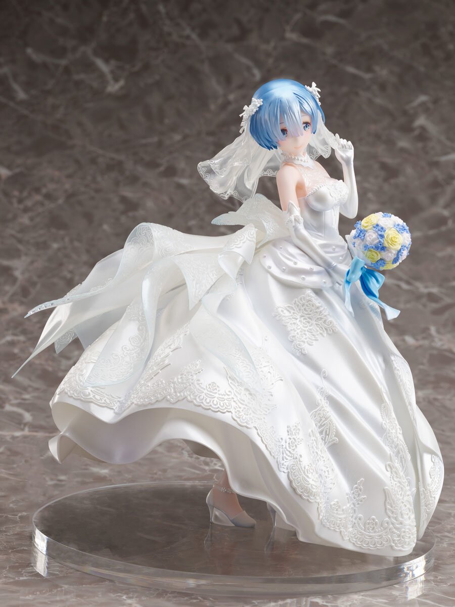 ReZero Starting Life in Another World Rem Wedding Dress 1/7 Scale