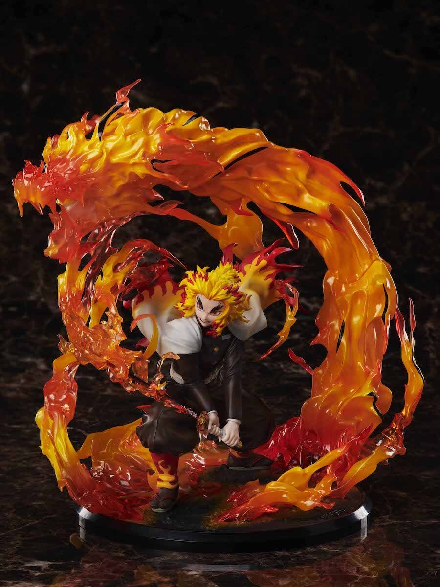 Demon Slayer: Kimetsu no Yaiba Kyojuro Rengoku Flame Breathing Esoteric Art  Ninth Form: Rengoku 1/8 Scale Figure