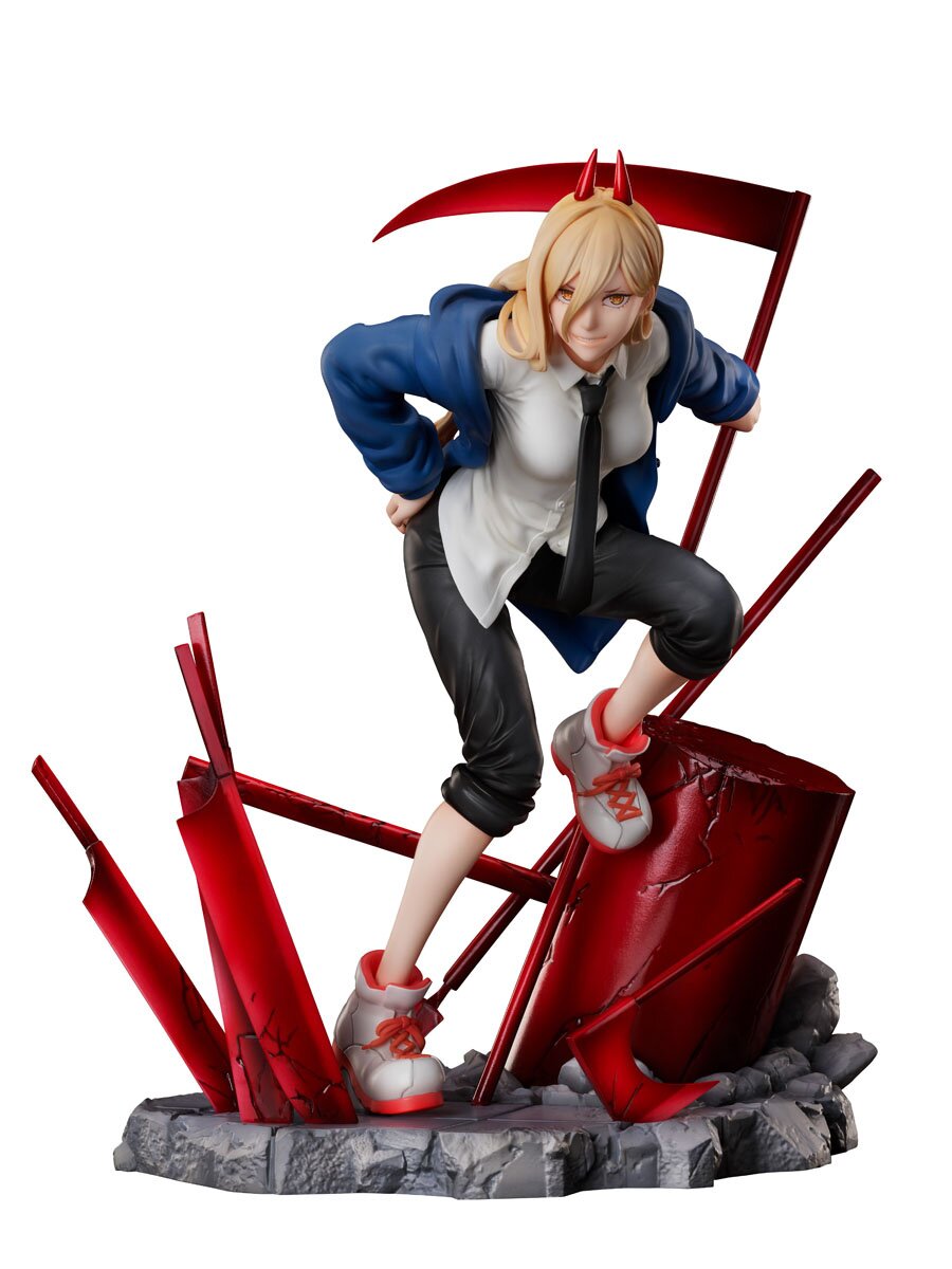 CHAINSAW MAN Figure Power & Meowy,Figures,Scale Figures,Chainsaw Man