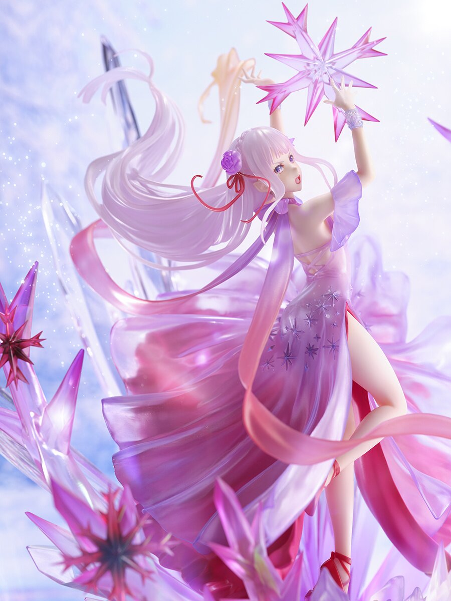 Re:Zero -Starting Life in Another World- Frosty Emilia: Crystal Dress Ver.  1/7 Scale Figure