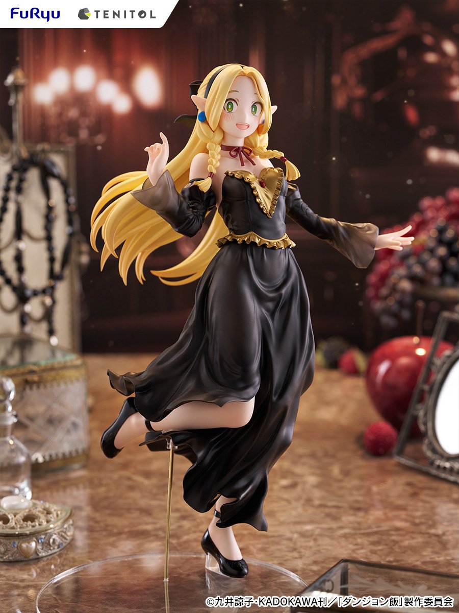 marcille black dress Making Marcilles pt.1: The top! Stay tuned more more!  #CapCut #dungeonmeshi #deliciousindungeon #marcille #marcillecosplay #anime #manga The soft texture and wrinkles of the fabric are carefully expressed in delicate form TENITOL TALL Delicious in Dungeon