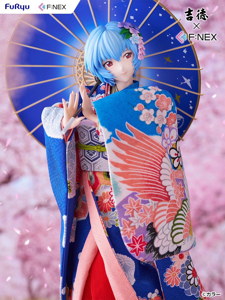 その他 Rei Rebuild of Evangelion Rei Ayanami -Japanese Doll- 1/4 Scale Figure