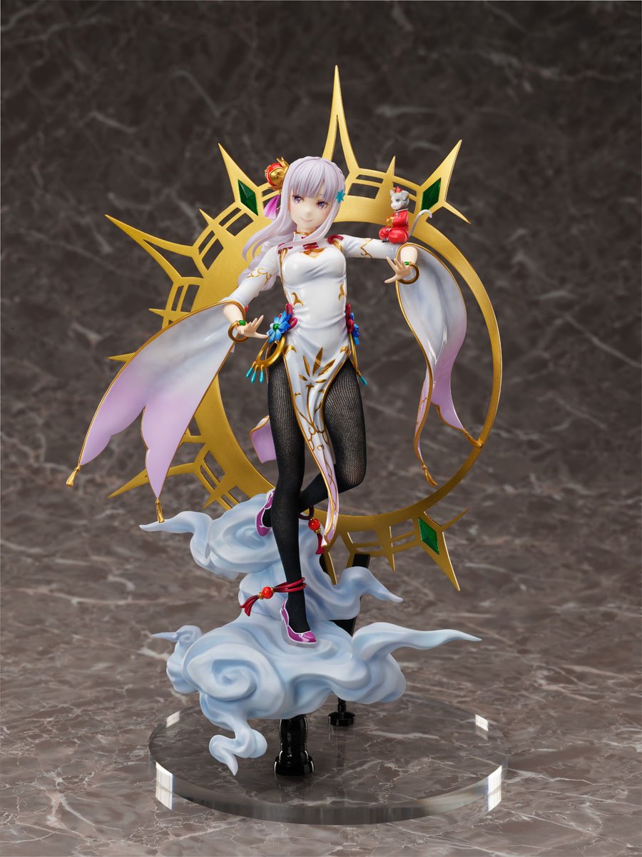 Figurine Emilia Re:Zero Choconocco - Bandai - PVC/ABS - Édition Japonaise Neuve