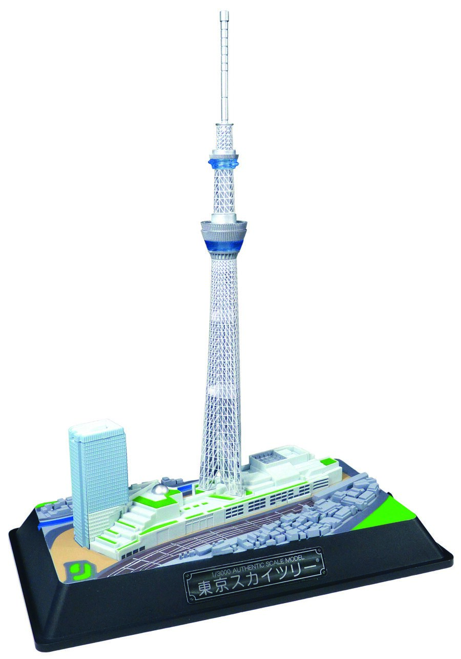 1/3000 Scale Tokyo Skytree - Tokyo Otaku Mode (TOM)