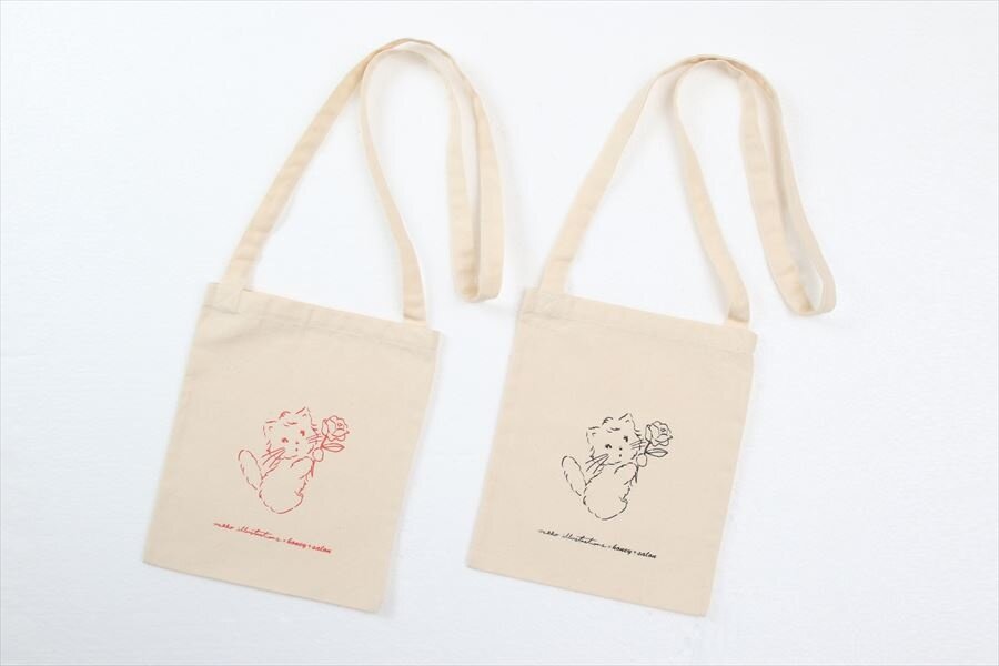 Honey Salon mikko illustrationsトートバッグ Honey Salon mikko x HS la joie! Bag Series: Honey Salon