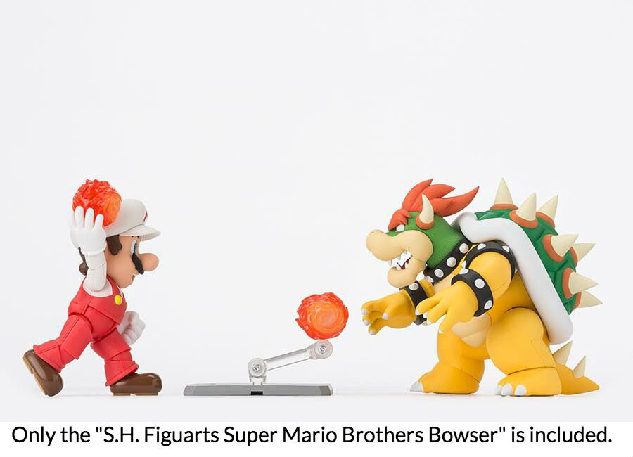 Super Mario Bros. S.H. Figuarts Bowser action figurine 12cm Tamashii Web  Exclusive