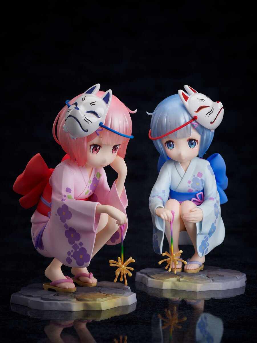 1/7 Scale S-Fire Series Ram & Childhood Ram - Re:Starting Life From Zero in  a Different World Official Statue - SEGA [Pre-Order]
