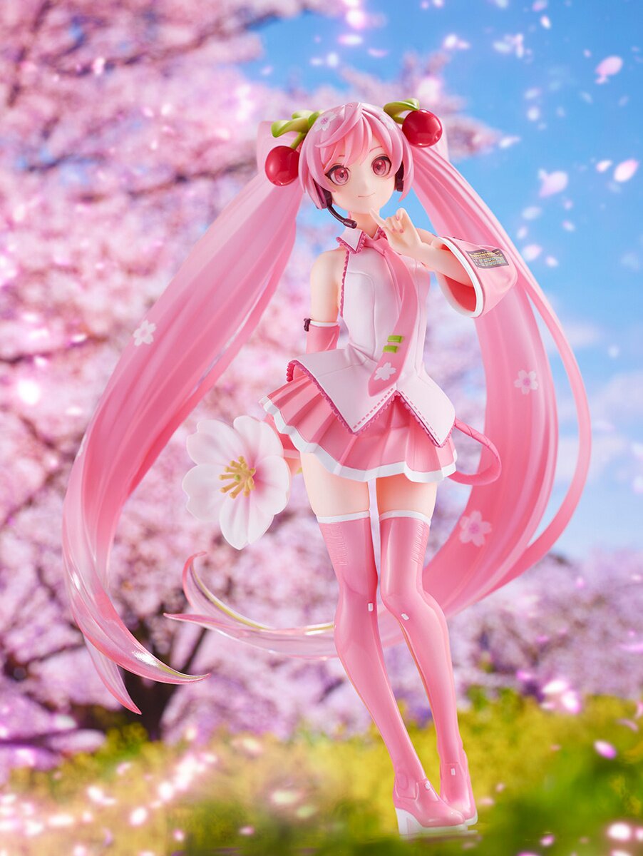 Sakura Miku: Newly Drawn 2021 Ver. Non-Scale Figure: Taito