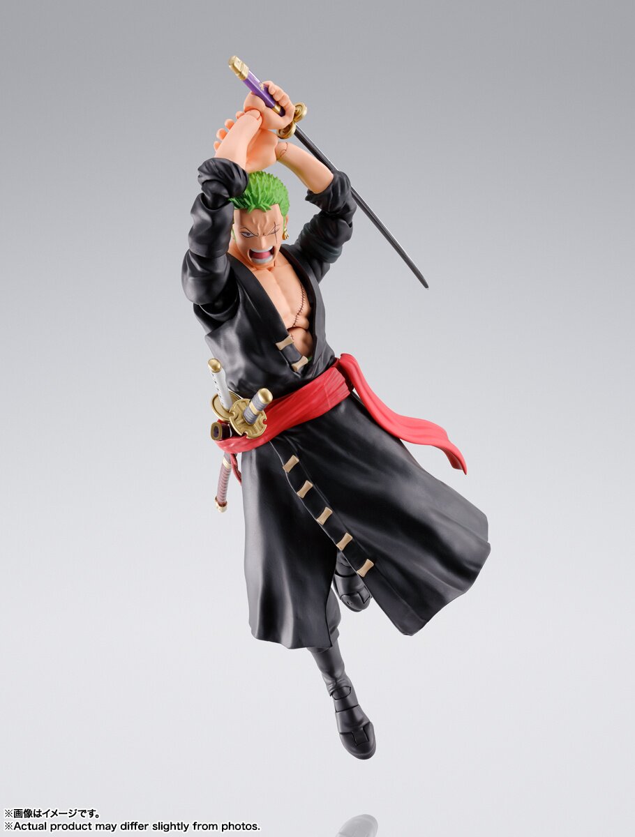 One Piece: Lorenor Zorro (The Raid on Onigashima) - S.H. Figuarts -  Actionfigur - 15 cm