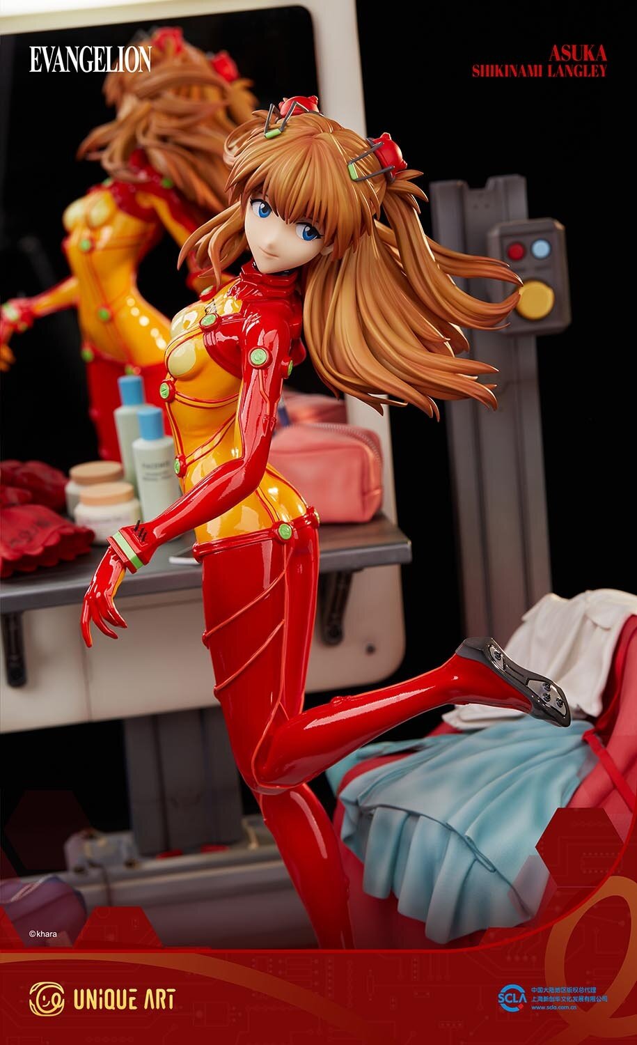 Figurine Evangelion 2.0 Asuka Langley Shikinami – Édition Limitée Bandai Ichiban Kuji