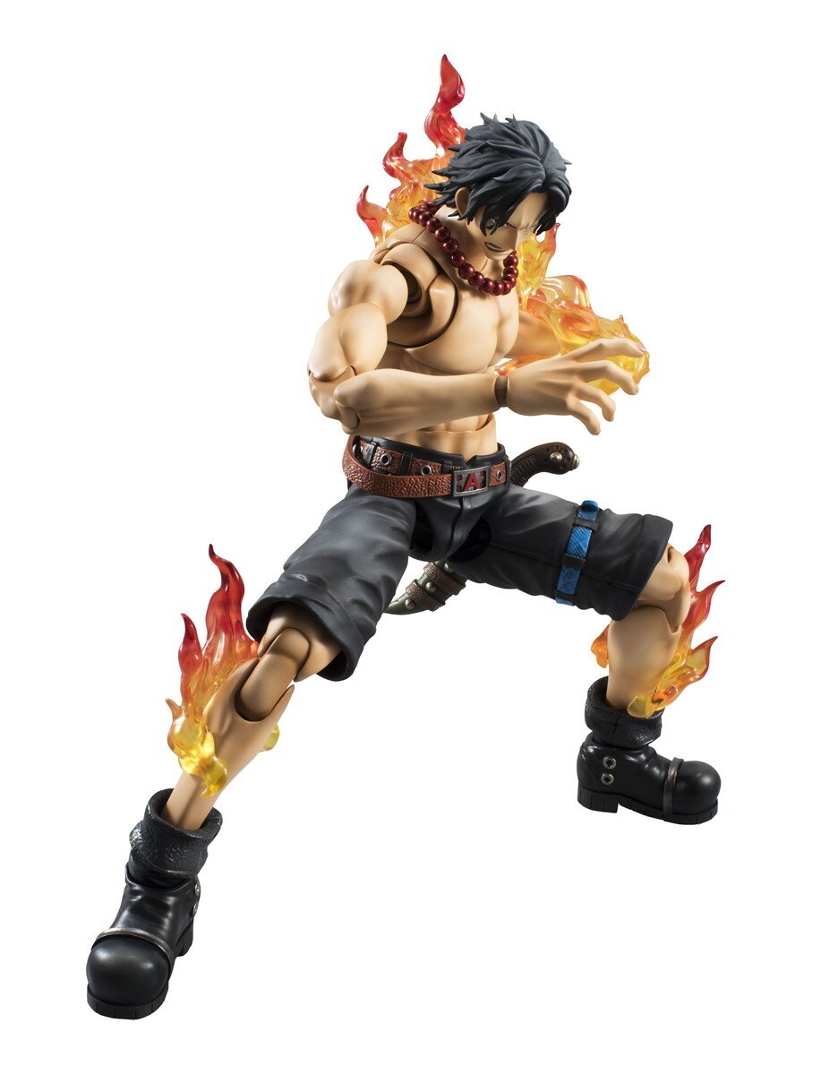 ACTION FIGURE ONE PIECE - PORTGAS D. ACE - VARIABLE ACTION HEROES REF.:  834233 - Preech Informática