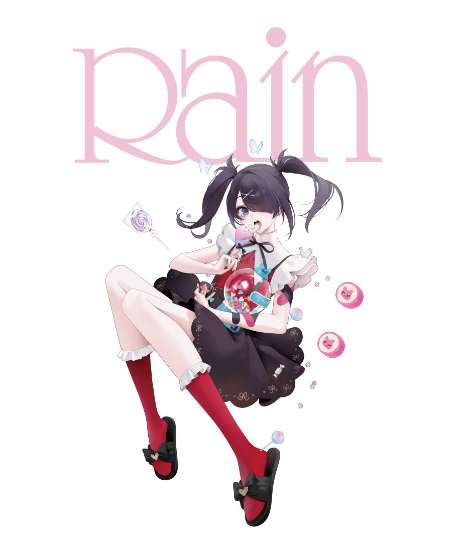 Needy Streamer Overload Ame-chan Rain Pop T-shirt - Tokyo Needy Streamer Overload Ame-chan Rain Pop T-shirt - Tokyo