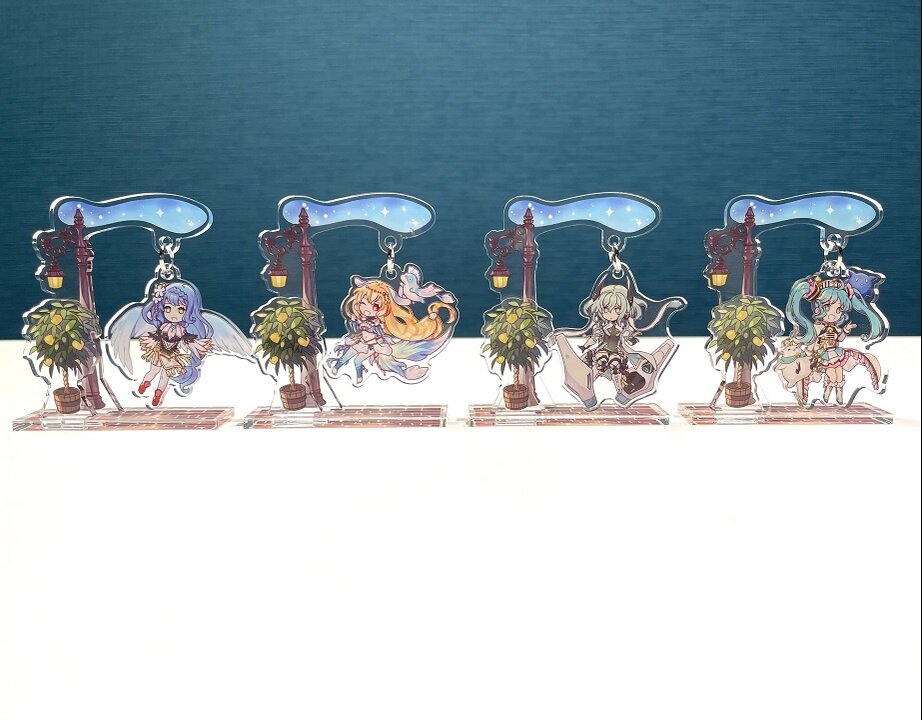 Another Eden Yura Yura Acrylic Stand Complete Set (4th Anniversary