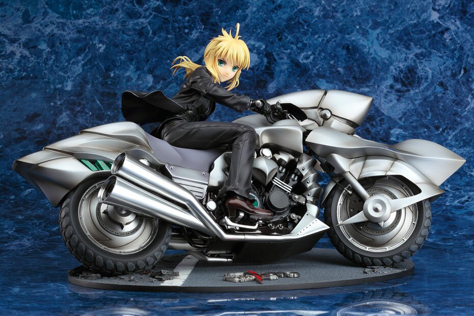Fate/Zero Saber & Saber Motored Cuirassier 1/8 Figure JAPAN