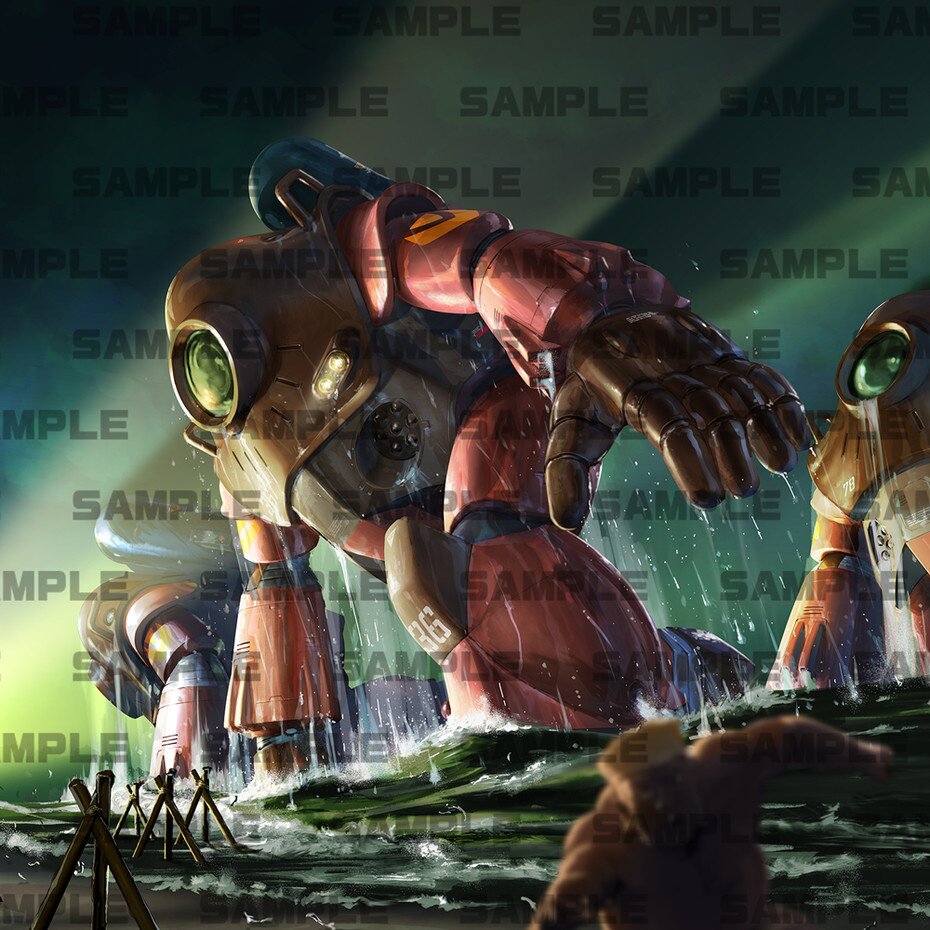 Max Factory Fang Of The Sun Dougram Combat Armor Model Kit - Soltic H102 Bushman 1:72 Scale With Rocket Launcher