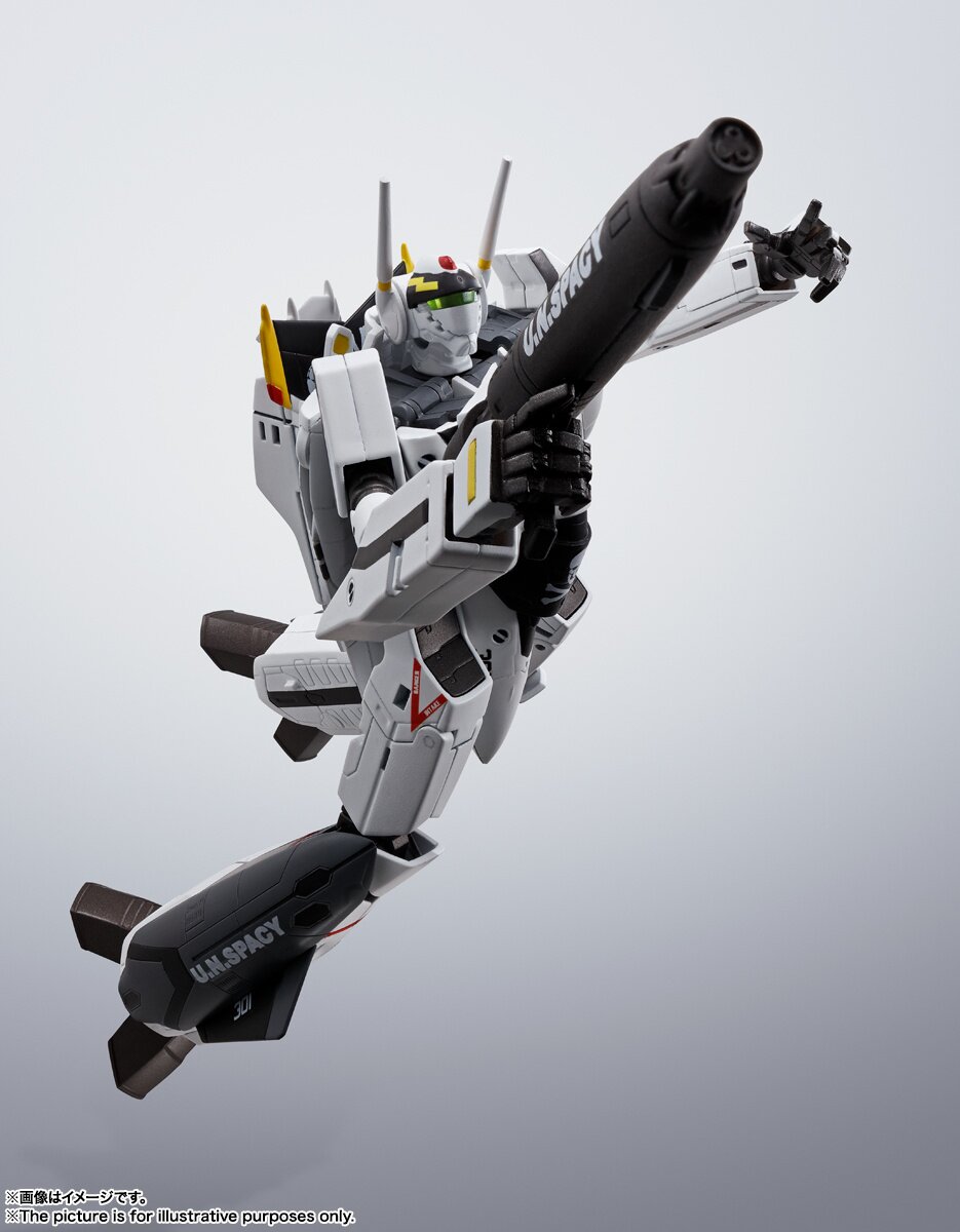 Hi-Metal R Macross Zero VF-0S Phoenix (Roy Focker Use): Bandai 36