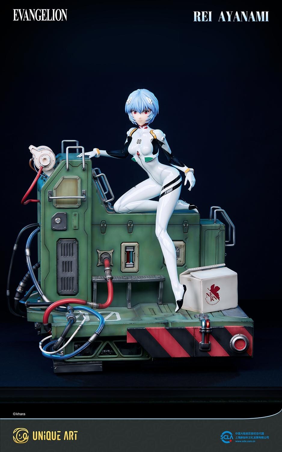EVANGELION FIGURINE FIGURE Neon Genesis Portraits Rei Ayanami Bandai EUR 34,58 - FR