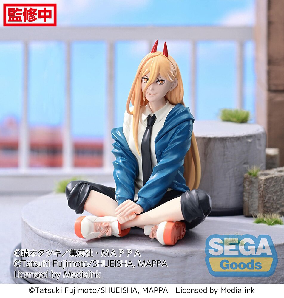 Chainsaw Man Power Premium Perching Figure: Sega Interactive 43