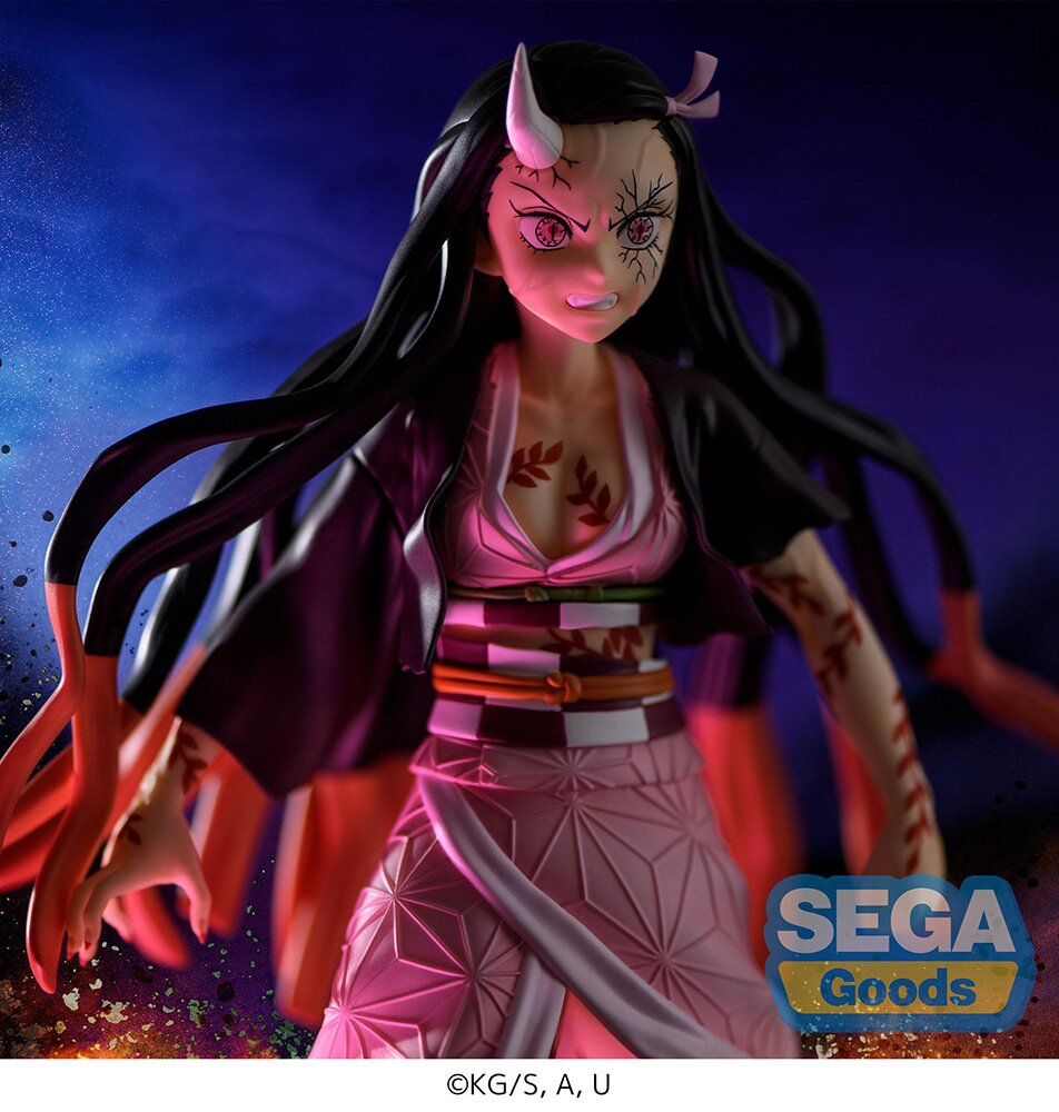 Action Figure Nezuko Kamado Oni Demon Slayer Sega Original