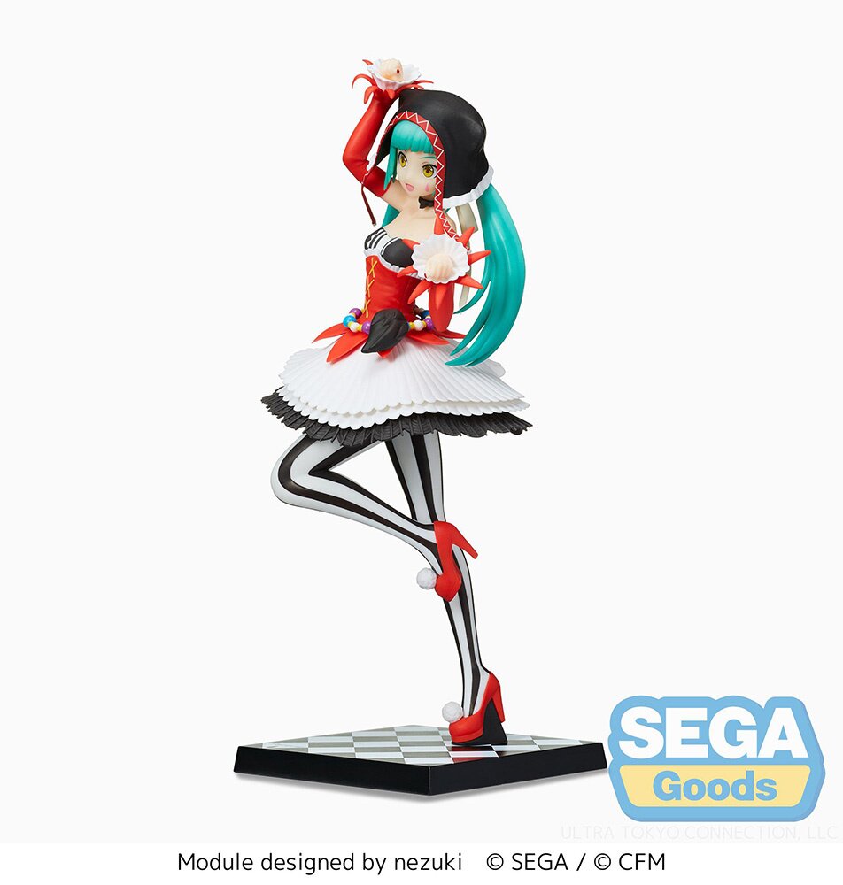 Hatsune Miku Project DIVA Arcade Future Tone Hatsune Miku Pierretta Ver. Super Premium Figure Re run