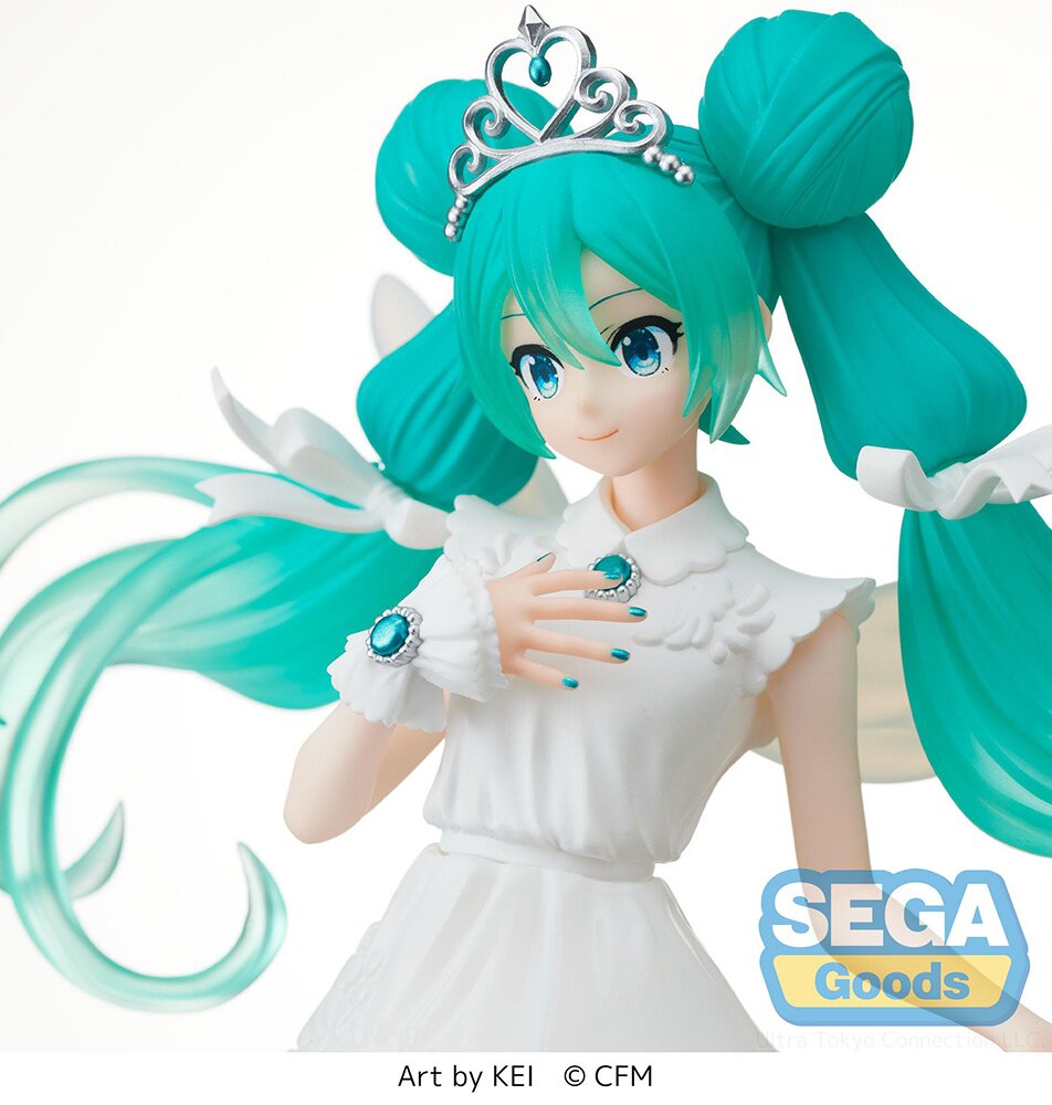 Hatsune Miku: 15th Anniversary KEI Ver. Super Premium Figure: Sega