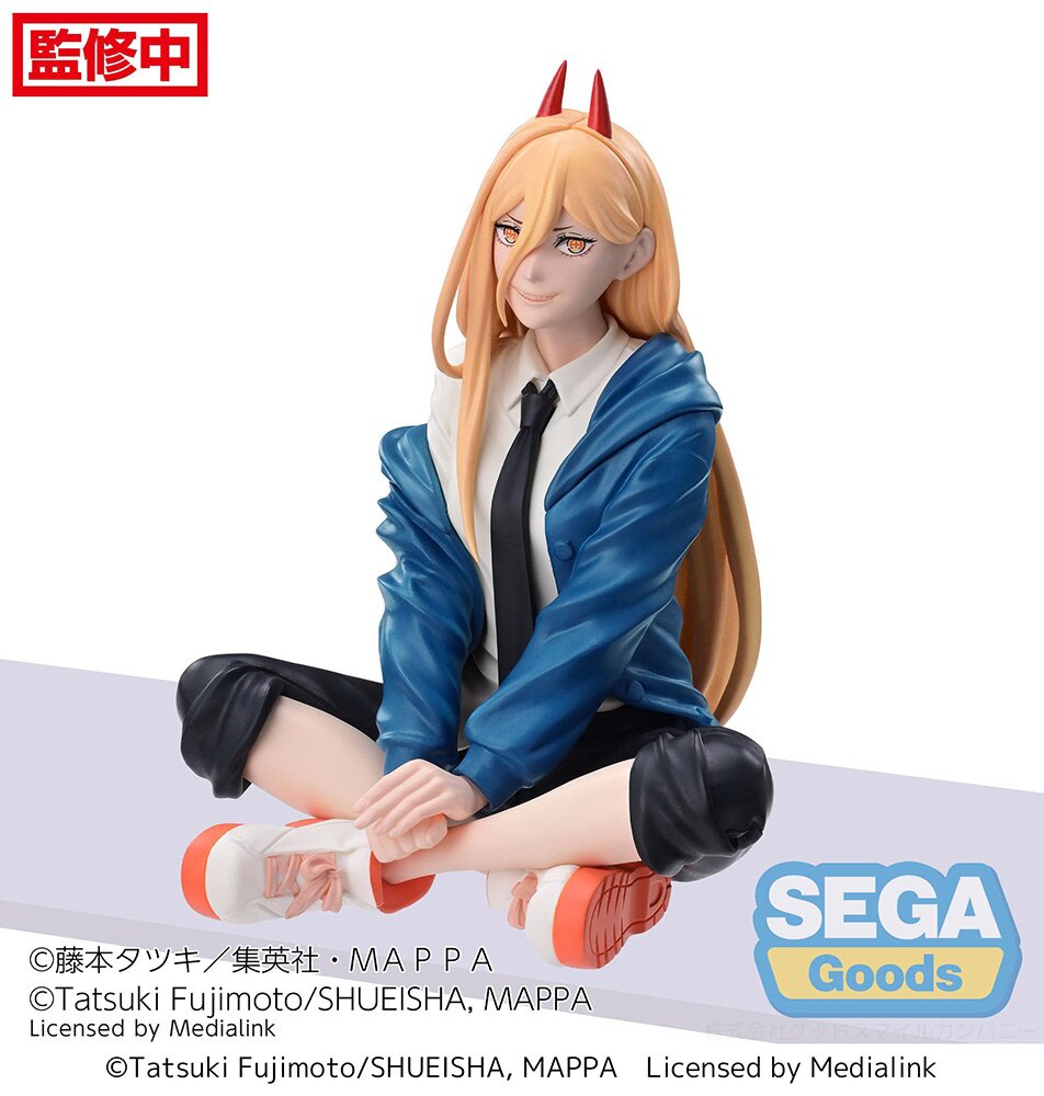 Chainsaw Man Power Premium Perching Figure: Sega Interactive 43