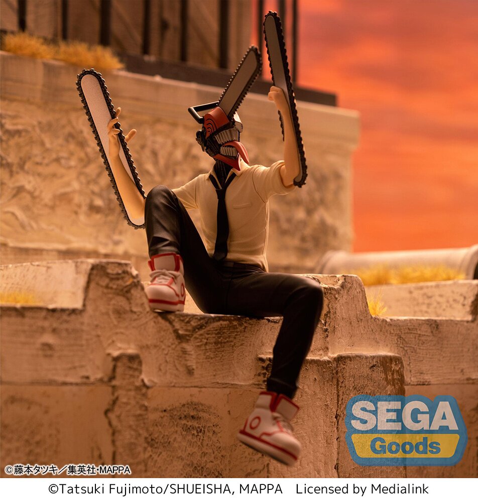 Chainsaw Man Power Premium Perching Figure: Sega Interactive 43