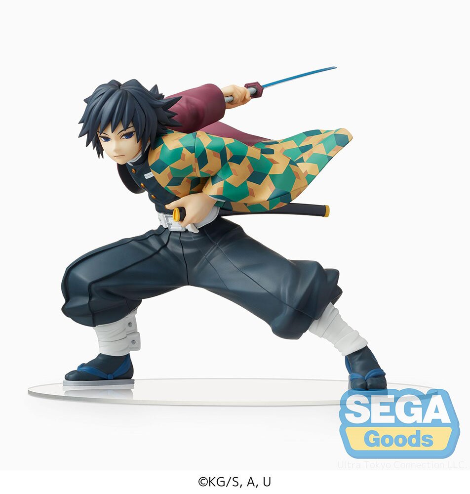 Demon Slayer: Kimetsu no Yaiba Giyu Tomioka Premium Perching Figure  (Re-run): Sega Interactive - Tokyo Otaku Mode (TOM)